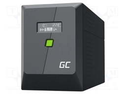 Power supply: UPS; 1.4kW; 2kVA; 230V; 397x146x205mm; 9Ah; Ubatt: 24V