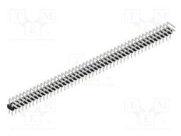 Connector: pin strips; pin header; male; PIN: 92; 2mm; THT; 2x46
