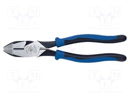 Pliers; side,cutting; 243mm; Grip capac: max.35mm