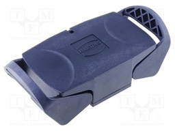 Protection cover; Han Eco Modular; size 16B; with double latch