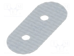 Heat transfer pad: silicone; Thk: 0.23mm; 900mW/mK; -60÷200°C; 5kV