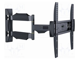 Holder; for wall mounting; 30kg; 32÷55"; black