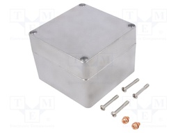 Enclosure: multipurpose; X: 120mm; Y: 122mm; Z: 91mm; 68; aluminium