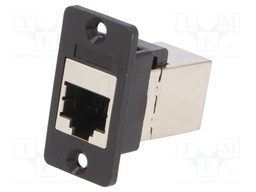 Coupler; SLIMS; Cat: 6; shielded; Layout: 8p8c; 29mm; Mat: plastic