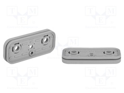Suction-plate for vacuum block; 53g; 120x50x15.5mm