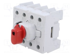 Switch-disconnector; Poles: 4; for DIN rail mounting; 25A; KU