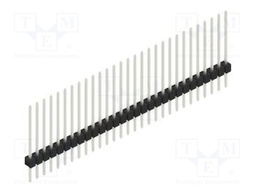 Connector: pin strips; pin header; male; PIN: 29; 2.54mm; THT; 1x29