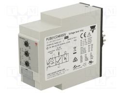 Module: voltage monitoring relay; 24÷48VAC; 24÷48VDC; socket
