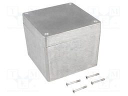 Enclosure: multipurpose; X: 120mm; Y: 120mm; Z: 101mm; 1550Z; natural