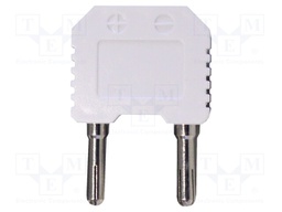 Adapter; banana plug 4mm-K plug adapter