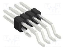 Connector: pin strips; pin header; male; PIN: 8; 1.27mm; SMT; 2x4