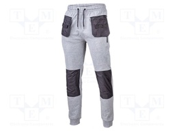 Sweatpants; Size: XXXL; grey-black; 320g/m2