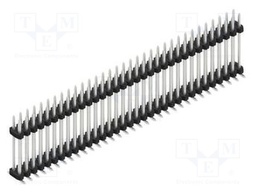 Connector: pin strips; pin header; male; PIN: 66; 2mm; SMT; 2x33