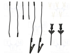Clamp test lead set; PCBite