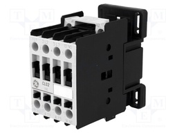 Contactor: 3-pole; NO x3; Auxiliary contacts: NO; 24VAC; 18A; CL