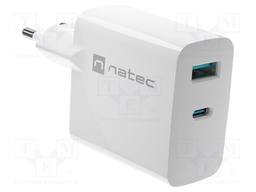 Power supply: switching; plug-in; 5÷20VDC; 3A; 45W; 90x51x29mm