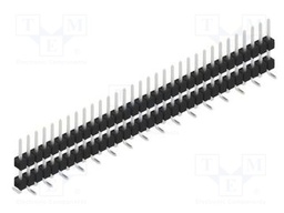 Connector: pin strips; pin header; male; PIN: 32; 2.54mm; SMT; 1x32