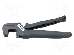 Tool: for crimping; replaceable tips