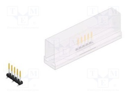 Connector: pin strips; pin header; male; PIN: 5; 2mm; SMT; 1x5; 100V