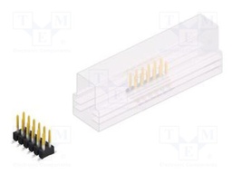 Connector: pin strips; pin header; male; PIN: 12; 2.54mm; SMT; 2x6