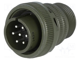 Connector: circular; Series: DS/MS; plug; male; PIN: 7; for cable