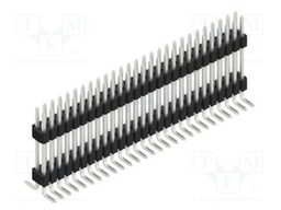 Connector: pin strips; pin header; male; PIN: 54; 1.27mm; SMT; 2x27