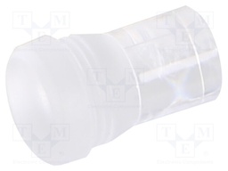 Fiber for LED; round; Ø5.2mm; Front: flat; straight; IP68