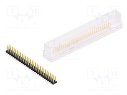 Connector: pin strips; pin header; male; PIN: 58; 2.54mm; SMT; 2x29