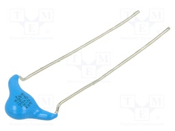 Capacitor: ceramic; X1,Y1; 100pF; 250VAC; ±10%; THT; 10mm