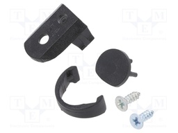 Flat holder; black; Application: PEN8