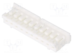 Plug; wire-board; female; 140; 2mm; PIN: 10; w/o contacts; for cable