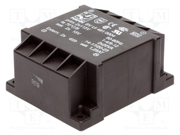 Transformer: encapsulated; 40VA; 115/115VAC; 15V; 15V; 1333mA; 780g