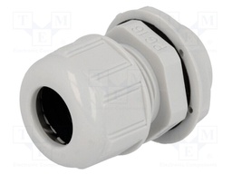 Cable gland; PG16; IP68; Mat: polyamide; light grey; UL94V-2