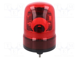 Signaller: lighting-sound; buzzer,rotating light; red; SKH; IP23