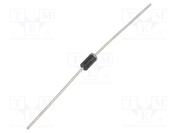 Diode: rectifying; THT; 600V; 1A; tape; Ifsm: 30A; DO41; Ufmax: 1.3V