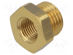 Brass; Mount.elem: thread adapter; Int.thread: M10x1