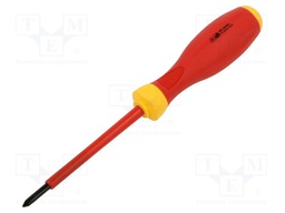 Screwdriver: insulated; Phillips; PH0; 75mm; 1kVAC