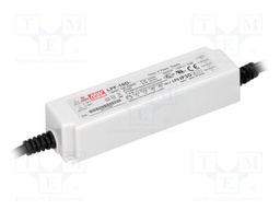 Power supply: switched-mode; LED; 16.2W; 54VDC; 29.7÷54VDC; 0.3A