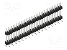 Connector: pin strips; pin header; male; PIN: 34; 1.27mm; SMT; 1x34