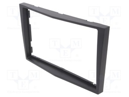 Radio mounting frame; Opel; 2 DIN; london smoke