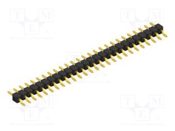 Connector: pin strips; pin header; male; PIN: 26; 2.54mm; SMT; 1x26
