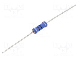 Resistor: power metal; THT; 91Ω; 2W; ±5%; Ø4x11mm; 350ppm/°C; axial