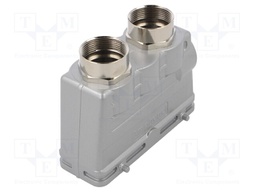 Enclosure: for HDC connectors; C146; size E24; for cable; high