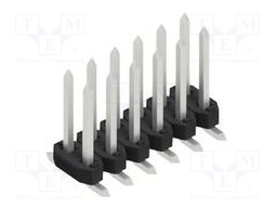 Connector: pin strips; pin header; male; PIN: 12; 2mm; SMT; 2x6; 100V