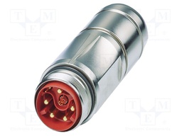 Connector: M40; plug; PIN: 13; 500V; 8A; crimped; straight