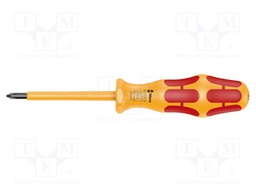 Screwdriver; insulated; Phillips; PH1; Blade length: 80mm