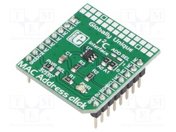 Click board; EEPROM memory; I2C; 24AA025E64; mikroBUS connector