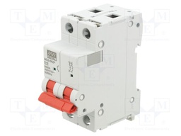 Circuit breaker; 230/400VAC; Inom: 16A; Poles: 2; Charact: D; 6kA