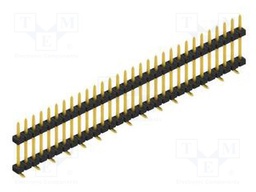 Connector: pin strips; pin header; male; PIN: 30; 2mm; SMT; 1x30