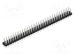 Connector: pin strips; pin header; male; PIN: 58; 2.54mm; THT; 2x29